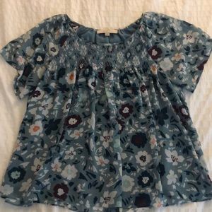 LOFT Short Sleeved Blouse